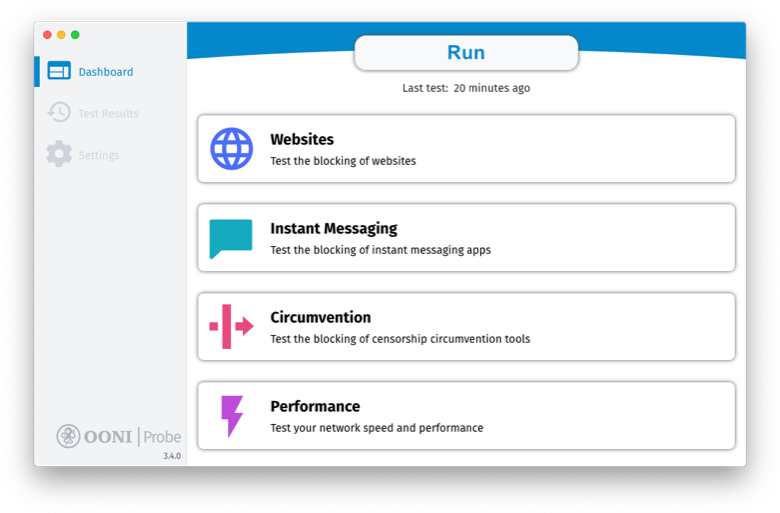 OONI Probe Desktop App Download